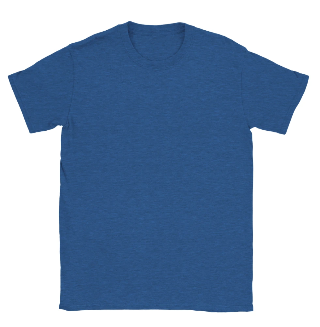 T-shirt unisex Heather Royal