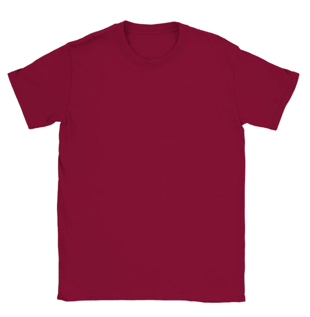 T-shirt unisex Rosso Cardinale