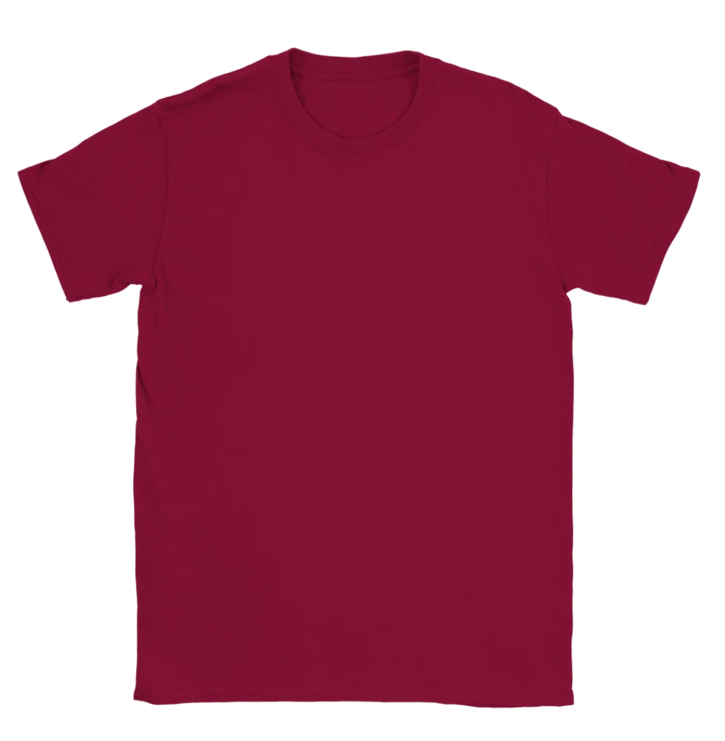 T-shirt unisex Rosso Cardinale