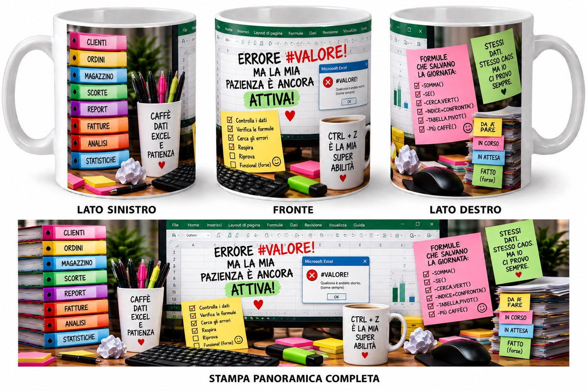 Mug Excel – Errore #VALORE!