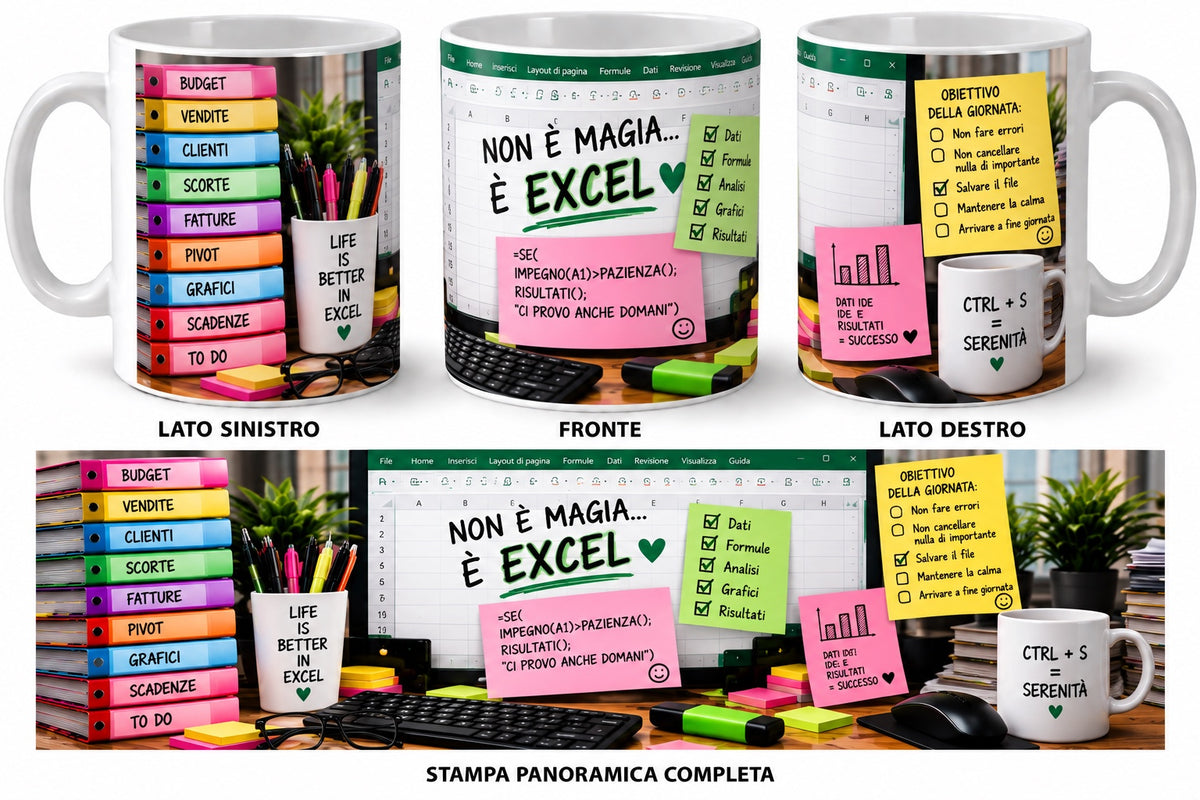 Mug Excel – Non è magia, è Excel
