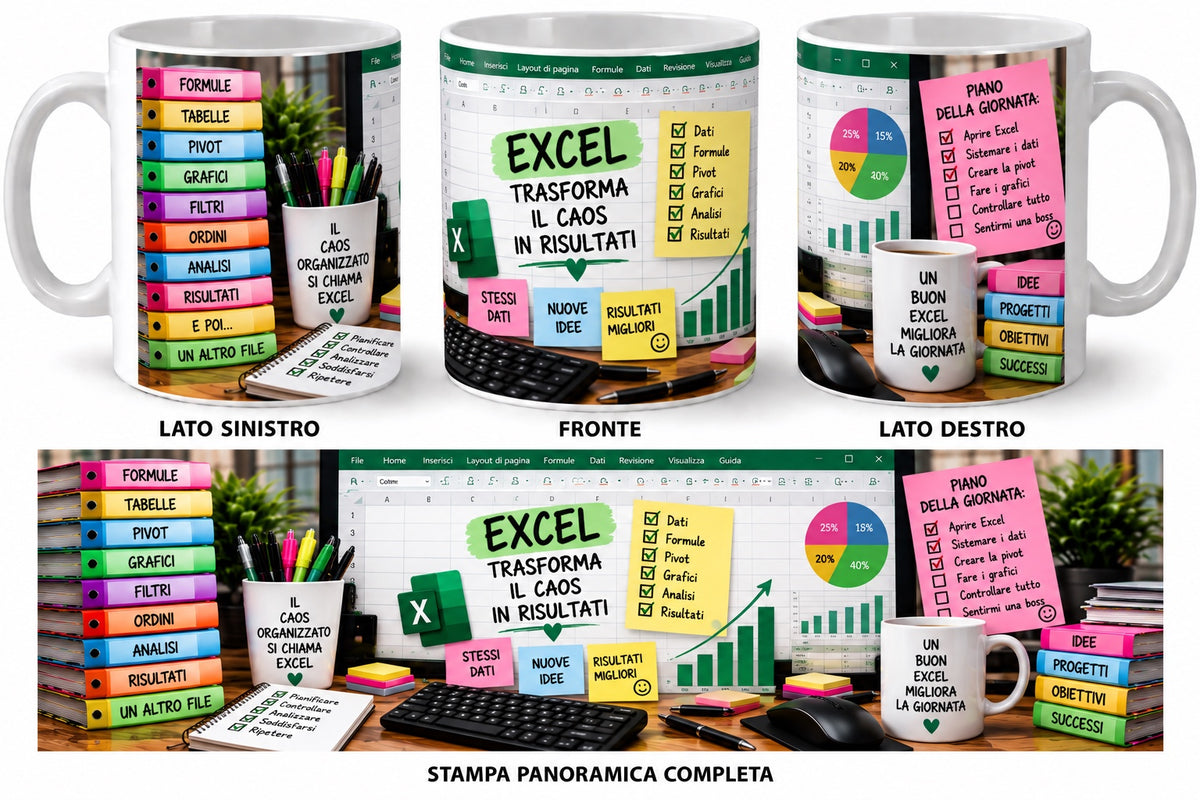 Mug Excel – Il caos diventa risultato