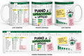 Mug bianca Excel piano di sopravvivenza in ufficio