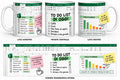 Mug bianca Excel To Do List di oggi