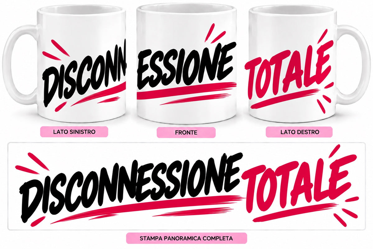 Mug Ironiche - Disconnessione totale