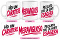 Mug Ironiche - Ho un carattere meraviglioso, peccato che la gente esagera