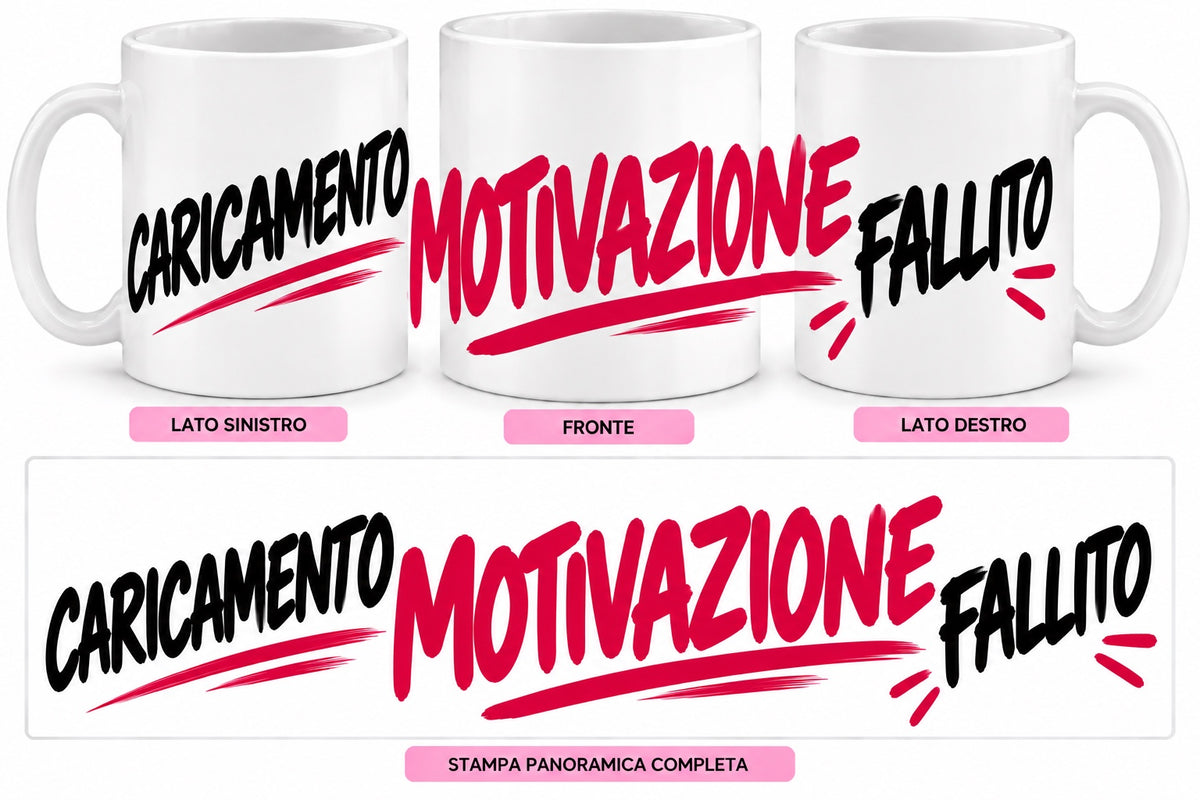 Mug Ironiche - Caricamento motivazione fallito