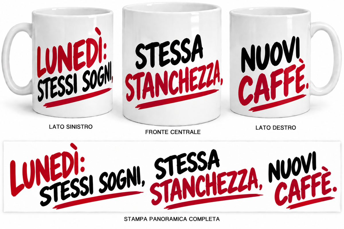 LUNEDÌ: STESSI SOGNI, STESSA STANCHEZZA, NUOVI CAFFÈ.