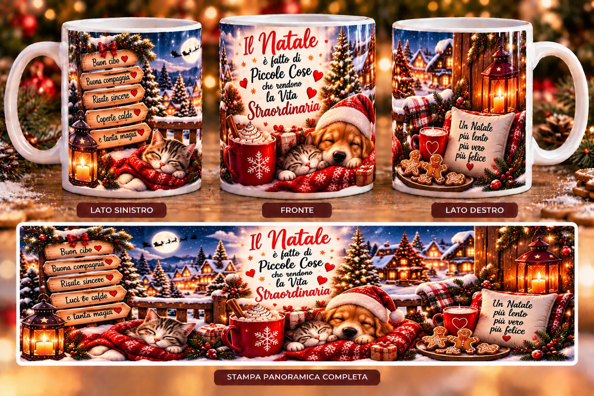 Mug Natale - Piccole Cose che Rendono la Vita Straordinaria