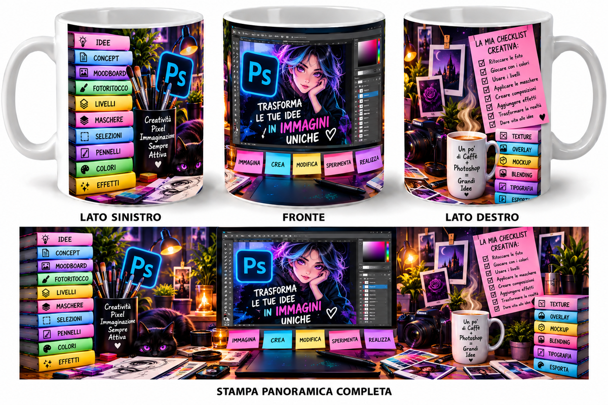Mug Photoshop - Immagini Uniche