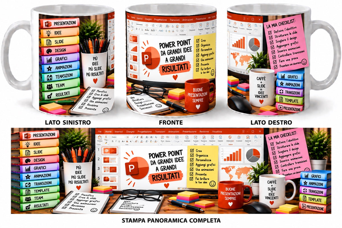 Mug PowerPoint - Grandi Idee, Grandi Risultati